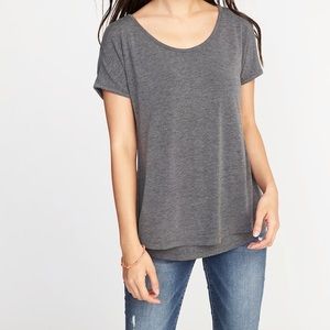 Maternity Double Layer Nursing Top